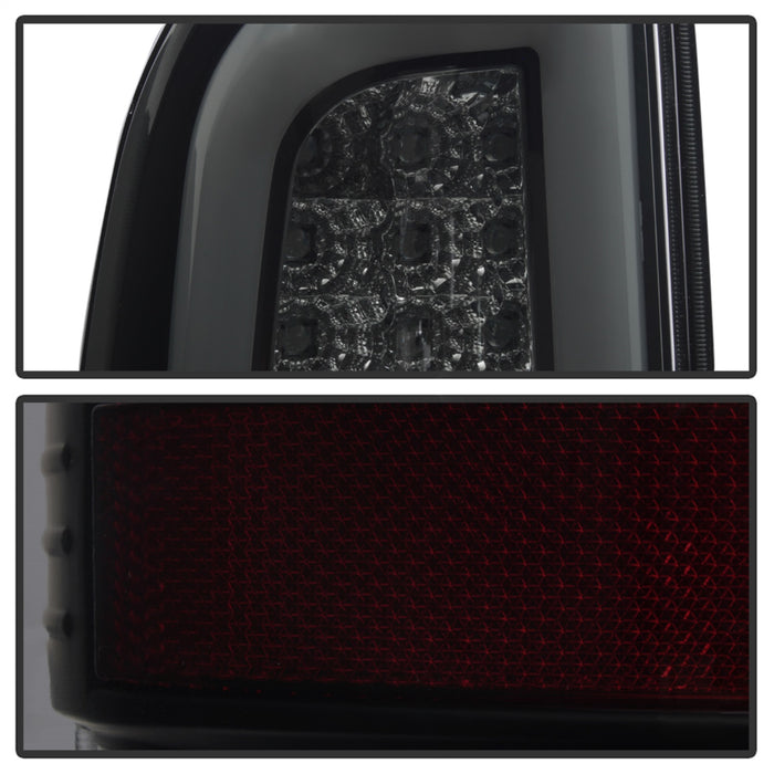 Spyder Auto 5084248 Light Bar LED Tail Lights; Version 3; Black Smoke; - Truck Part Superstore