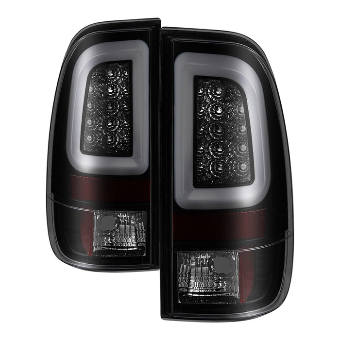 Spyder Auto 5084248 Light Bar LED Tail Lights; Version 3; Black Smoke; - Truck Part Superstore
