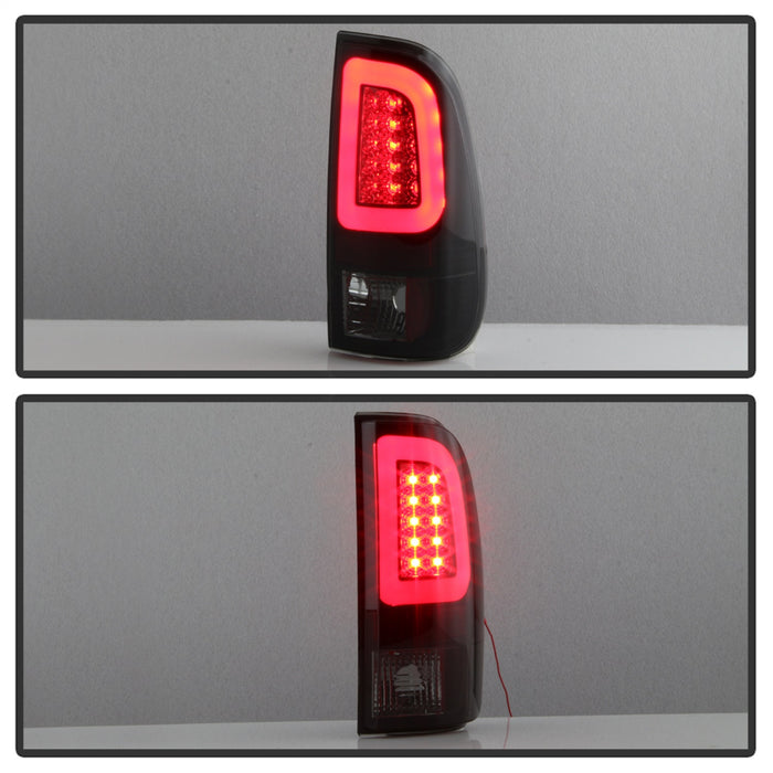 Spyder Auto 5084248 Light Bar LED Tail Lights; Version 3; Black Smoke; - Truck Part Superstore