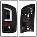 Spyder Auto 5084262 Light Bar LED Tail Lights; Version 3; Black; - Truck Part Superstore