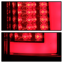 Spyder Auto 5084286 Light Bar LED Tail Lights; Version 3; Red Clear; - Truck Part Superstore