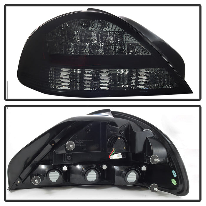Spyder Auto 5084309 LED Tail Lights; Black Smoke; - Truck Part Superstore