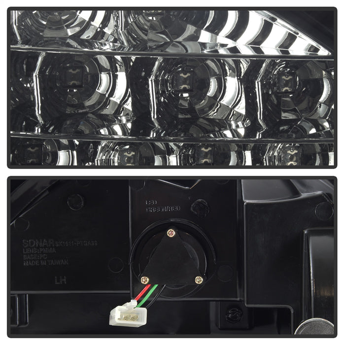 Spyder Auto 5084309 LED Tail Lights; Black Smoke; - Truck Part Superstore