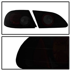 Spyder Auto 5084323 Euro Style Tail Lights; Black Smoke; - Truck Part Superstore