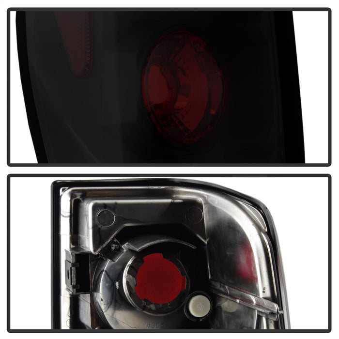 Spyder Auto 5084330 Euro Style Tail Lights; Black Smoke; - Truck Part Superstore