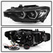 Spyder Auto 5084347 DRL LED Projector Headlights; Bulbs Included; Pair; Black; - Truck Part Superstore