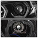 Spyder Auto 5084347 DRL LED Projector Headlights; Bulbs Included; Pair; Black; - Truck Part Superstore