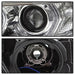 Spyder Auto 5084354 DRL LED Projector Headlights; Bulbs Included; Pair; Chrome; - Truck Part Superstore