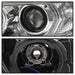 Spyder Auto 5084354 DRL LED Projector Headlights; Bulbs Included; Pair; Chrome; - Truck Part Superstore