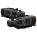 Spyder Auto 5084361 DRL LED Projector Headlights; Bulbs Included; Pair; Smoke; - Truck Part Superstore