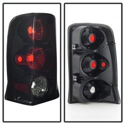 Spyder Auto 5084378 Euro Style Tail Lights; Black Smoke; - Truck Part Superstore