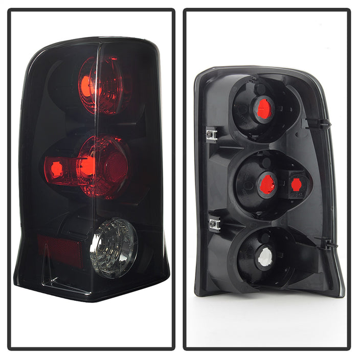 Spyder Auto 5084378 Euro Style Tail Lights; Black Smoke; - Truck Part Superstore