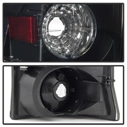 Spyder Auto 5084378 Euro Style Tail Lights; Black Smoke; - Truck Part Superstore