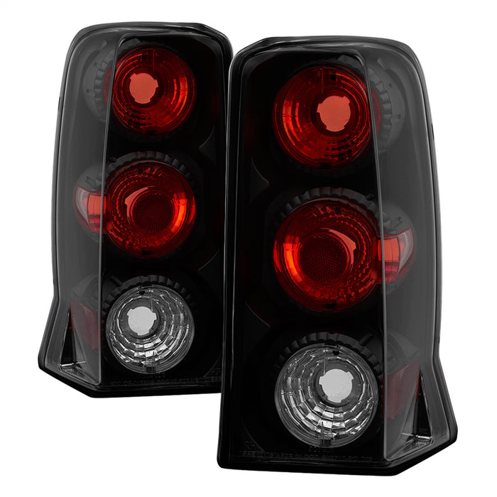 Spyder Auto 5084378 Euro Style Tail Lights; Black Smoke; - Truck Part Superstore