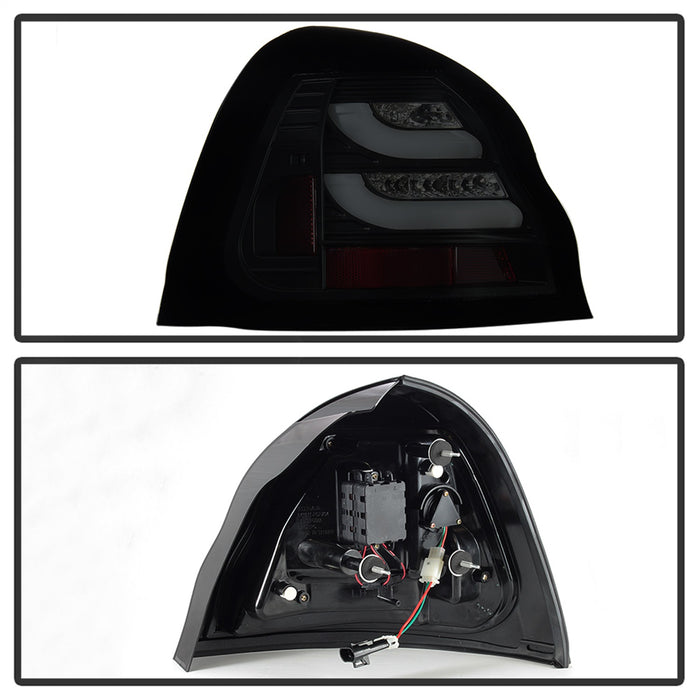 Spyder Auto 5084385 LED Tail Lights; Black Smoke; - Truck Part Superstore