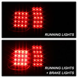 Spyder Auto 5084415 LED Tail Lights; Uses Stock Bulbs; w/Trunk Pcs.; 4 pc.; Black; - Truck Part Superstore