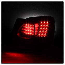 Spyder Auto 5084415 LED Tail Lights; Uses Stock Bulbs; w/Trunk Pcs.; 4 pc.; Black; - Truck Part Superstore