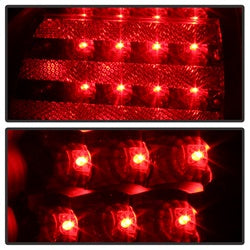 Spyder Auto 5084415 LED Tail Lights; Uses Stock Bulbs; w/Trunk Pcs.; 4 pc.; Black; - Truck Part Superstore