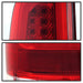 Spyder Auto 5084453 Light Bar LED Tail Lights; Version 3; Red Clear; - Truck Part Superstore