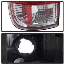 Spyder Auto 5084453 Light Bar LED Tail Lights; Version 3; Red Clear; - Truck Part Superstore