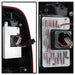 Spyder Auto 5084453 Light Bar LED Tail Lights; Version 3; Red Clear; - Truck Part Superstore