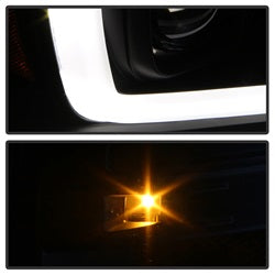 Spyder Auto 5084484 Projector Headlights; Light Bar; Black; - Truck Part Superstore