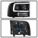 Spyder Auto 5084491 Projector Headlights; Light Bar; Black; - Truck Part Superstore