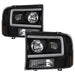 Spyder Auto 5084491 Projector Headlights; Light Bar; Black; - Truck Part Superstore