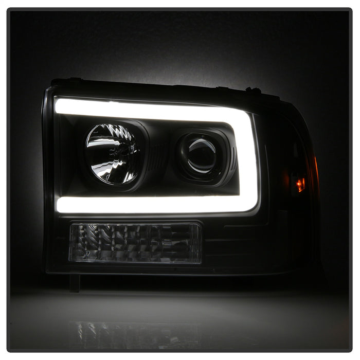 Spyder Auto 5084491 Projector Headlights; Light Bar; Black; - Truck Part Superstore