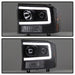 Spyder Auto 5084491 Projector Headlights; Light Bar; Black; - Truck Part Superstore