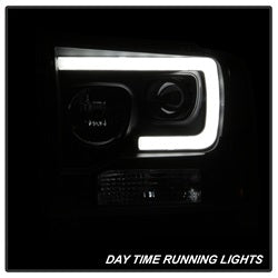 Spyder Auto 5084507 Projector Headlights; Light Bar; Black; - Truck Part Superstore