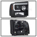 Spyder Auto 5084507 Projector Headlights; Light Bar; Black; - Truck Part Superstore