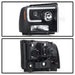 Spyder Auto 5084507 Projector Headlights; Light Bar; Black; - Truck Part Superstore