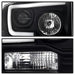 Spyder Auto 5084507 Projector Headlights; Light Bar; Black; - Truck Part Superstore