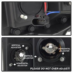Spyder Auto 5084507 Projector Headlights; Light Bar; Black; - Truck Part Superstore