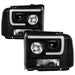 Spyder Auto 5084507 Projector Headlights; Light Bar; Black; - Truck Part Superstore