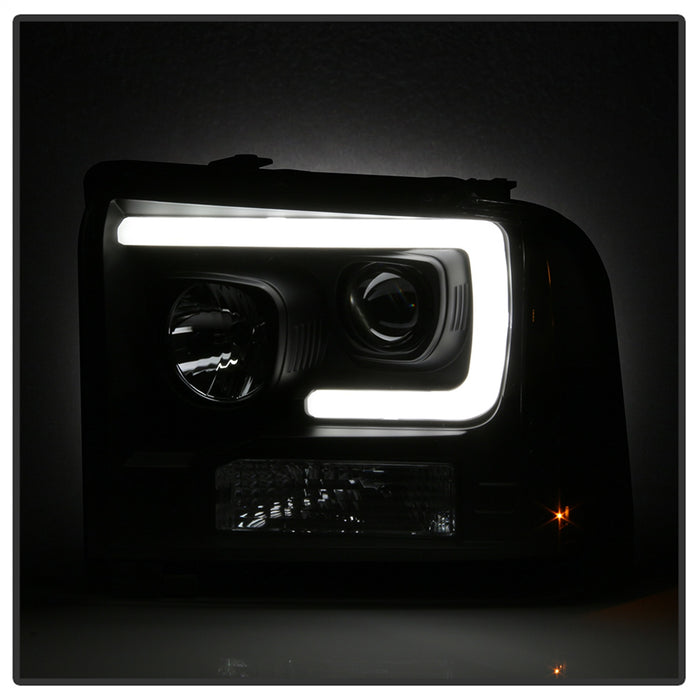 Spyder Auto 5084507 Projector Headlights; Light Bar; Black; - Truck Part Superstore