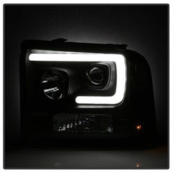Spyder Auto 5084507 Projector Headlights; Light Bar; Black; - Truck Part Superstore