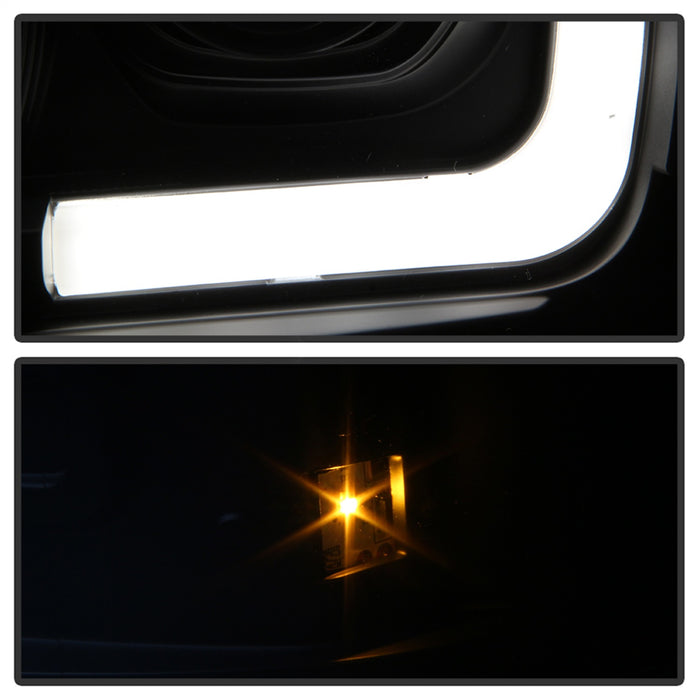 Spyder Auto 5084507 Projector Headlights; Light Bar; Black; - Truck Part Superstore