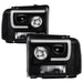Spyder Auto 5084507 Projector Headlights; Light Bar; Black; - Truck Part Superstore