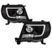 Spyder Auto 5084514 Projector Headlights; Light Bar DRL; Version 2; Black; - Truck Part Superstore