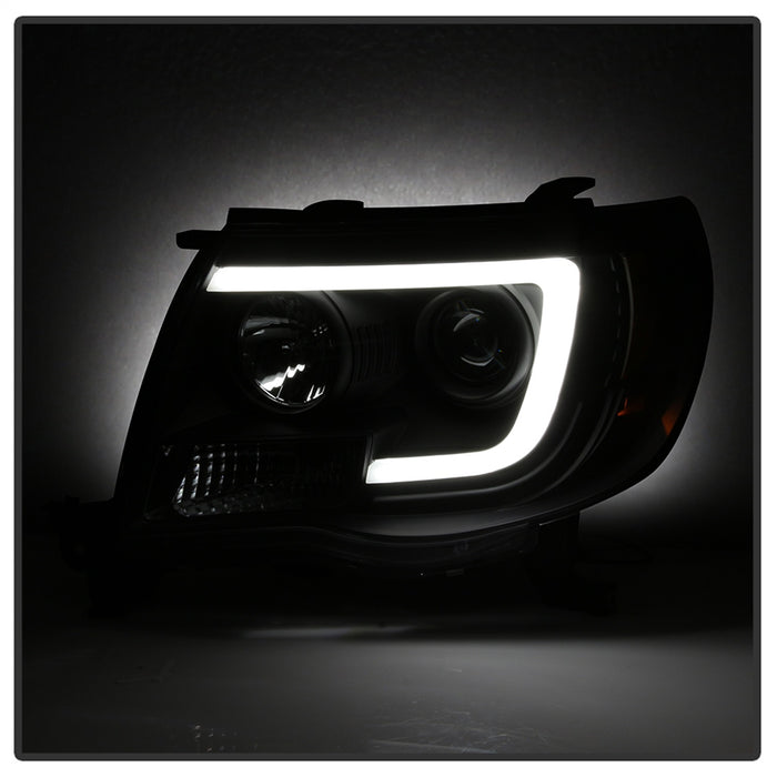 Spyder Auto 5084514 Projector Headlights; Light Bar DRL; Version 2; Black; - Truck Part Superstore