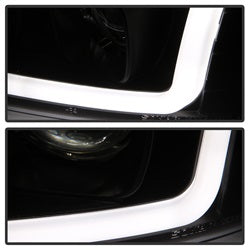Spyder Auto 5084521 Projector Headlights; Light Bar DRL; Version 2; Black; - Truck Part Superstore