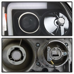 Spyder Auto 5084538 Projector Headlights; Light Bar; Black; - Truck Part Superstore