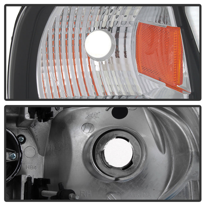 Spyder Auto 5084538 Projector Headlights; Light Bar; Black; - Truck Part Superstore