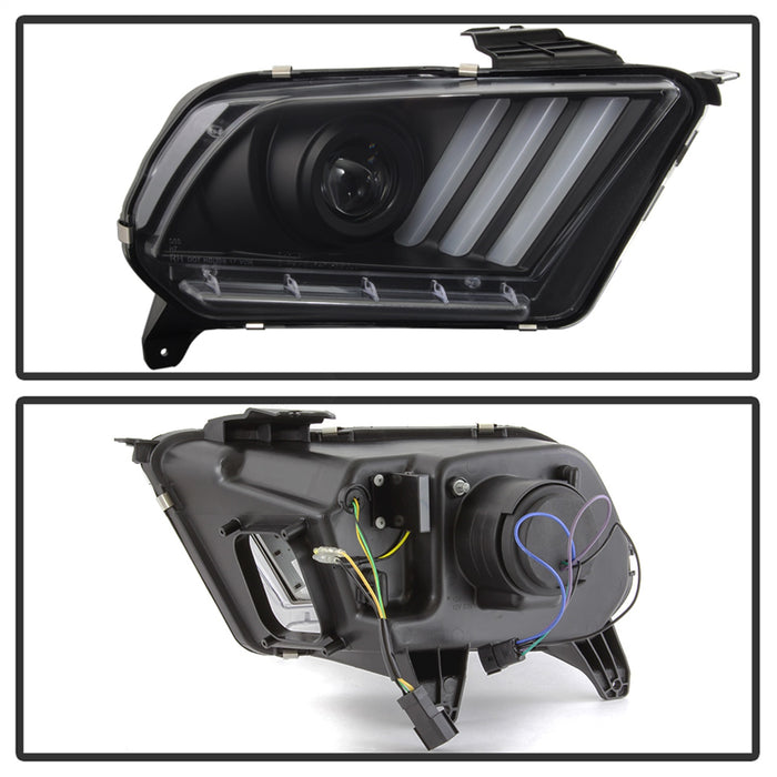 Spyder Auto 5084569 Projector Headlights; Light Bar; HID Only; Does Not Fit Halogen Model; Black; - Truck Part Superstore