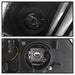 Spyder Auto 5084569 Projector Headlights; Light Bar; HID Only; Does Not Fit Halogen Model; Black; - Truck Part Superstore