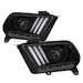 Spyder Auto 5084569 Projector Headlights; Light Bar; HID Only; Does Not Fit Halogen Model; Black; - Truck Part Superstore
