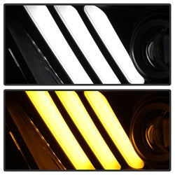 Spyder Auto 5084569 Projector Headlights; Light Bar; HID Only; Does Not Fit Halogen Model; Black; - Truck Part Superstore