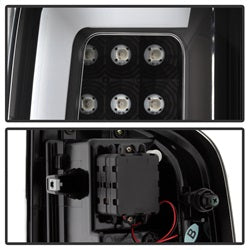 Spyder Auto 5084576 LED Tail Lights; Black; - Truck Part Superstore